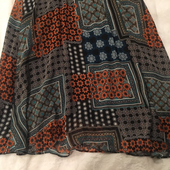 Kut from the Cloth Tie Neck 3/4 sleeve flirtydress - Picture 2 of 4